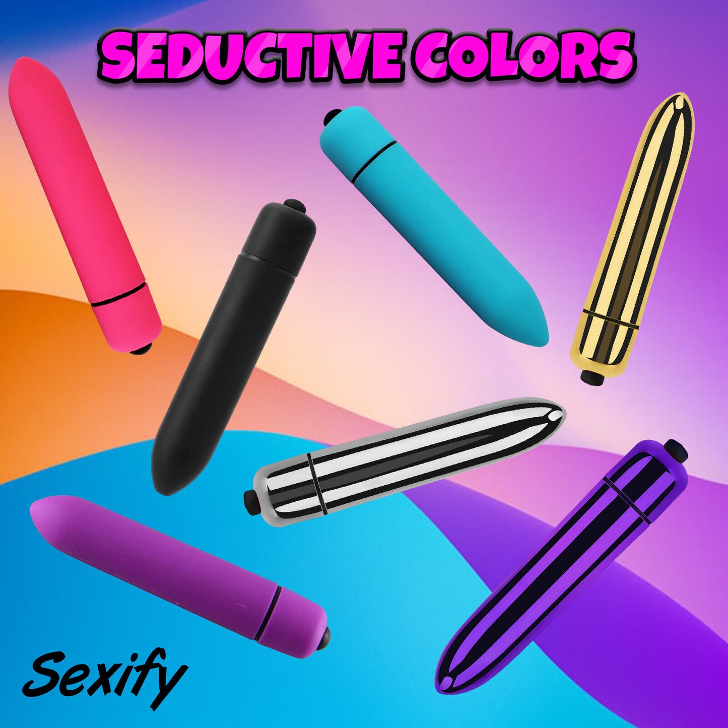 Bullet Vibrator – Discreet G-Spot & Clitoral Stimulator, Waterproof, USB Rechargeable