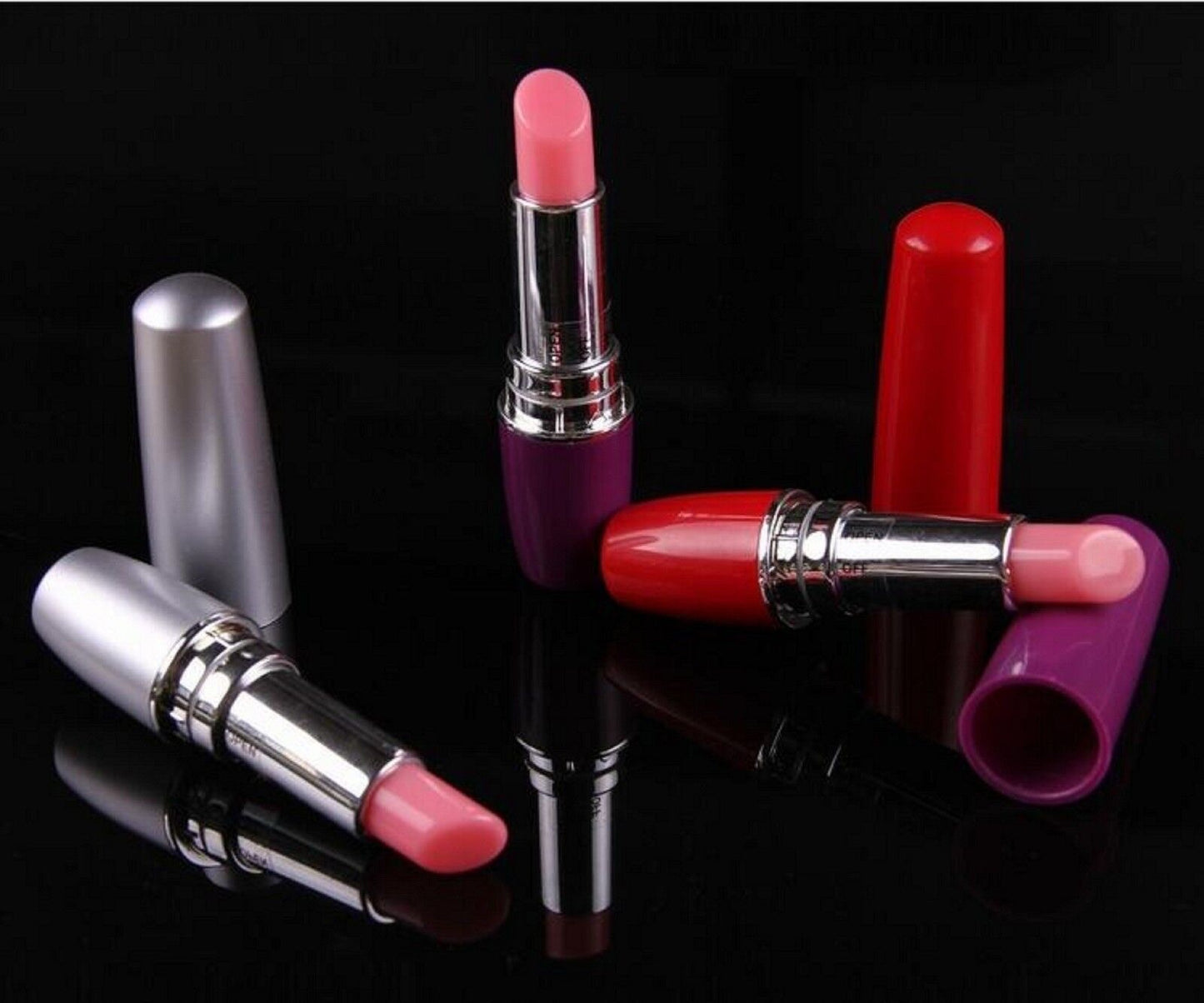 Lipstick Mini Vibrator – Pocket Size, USB Rechargeable, Waterproof Toy