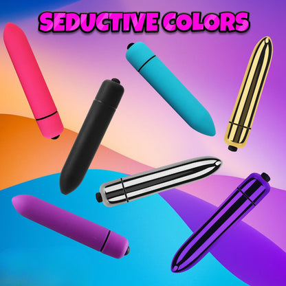 Bullet Vibrator – Discreet G-Spot & Clitoral Stimulator, Waterproof, USB Rechargeable
