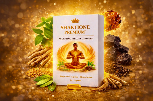 Shaktione Premium™   Ayurvedic Male Vitality Capsules