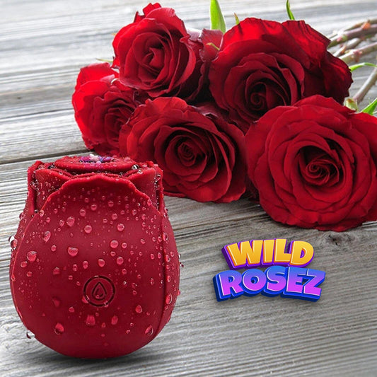 Roses Clitoral Stimulator Sucking Vibrator – Tongue Sucker for Women