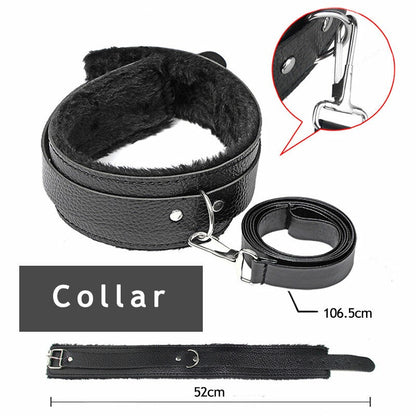 10 pcs Bondage Beginners/Starter Kit/Pack Cuffs Restraint Fetish Sex Toy BDSM