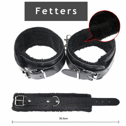 10 pcs Bondage Beginners/Starter Kit/Pack Cuffs Restraint Fetish Sex Toy BDSM