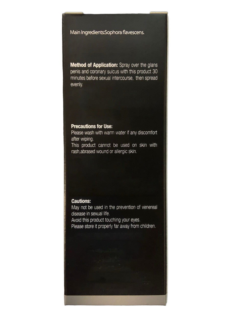 Boso Homme Mens Extended Time Spray