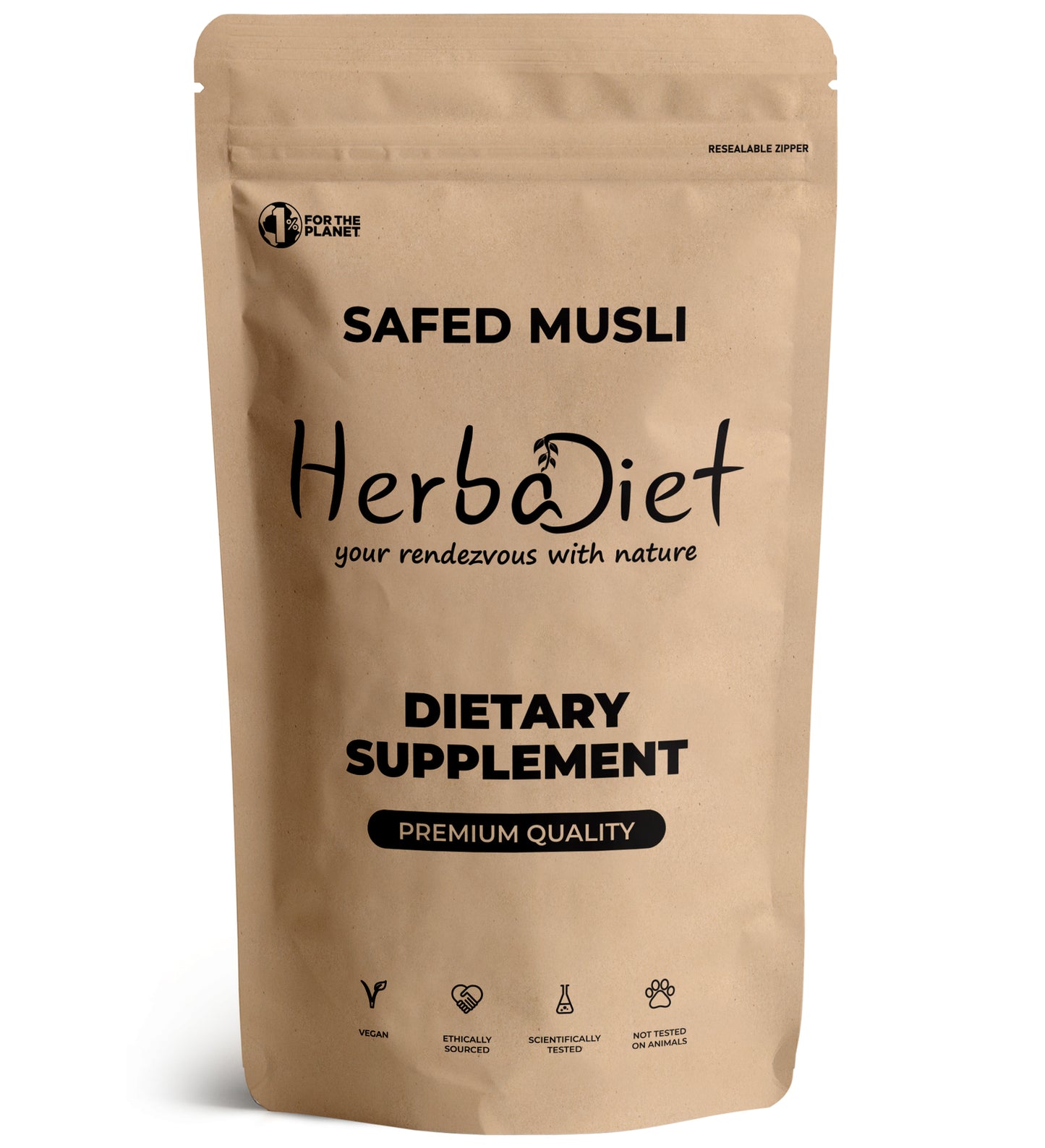 Organic Safed Musli Extract – Energy, Stamina & Vitality
